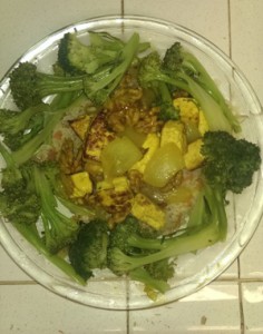 2015-01-11 Honey Walnut Tofu Broccoli